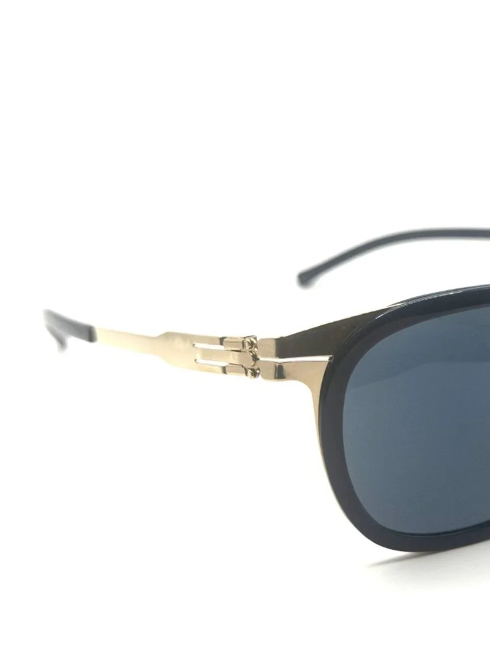 NEW IC! BERLIN RUMMELSBURG ROSE GOLD/BLUE UNISEX SUNGLASSES 50MM 23 145